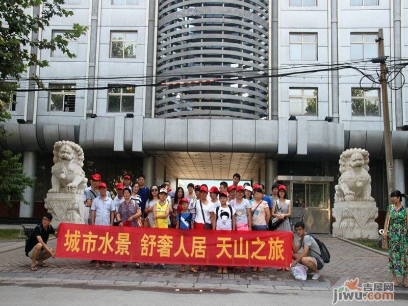 建投熙湖实景图图片