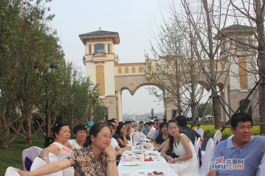 建投熙湖实景图图片