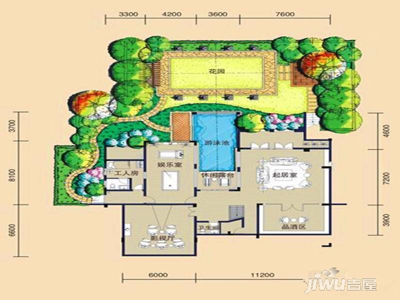 小琅环壹号7室5厅7卫516㎡户型图