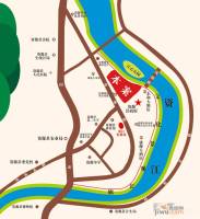 资江明珠位置交通图图片