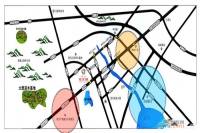 中部花木城位置交通图