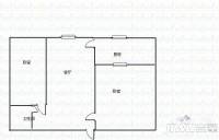 兰钢小区2室1厅1卫80㎡户型图