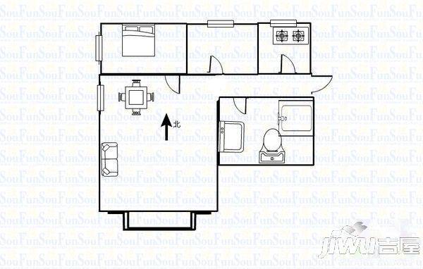 北岸公馆4室2厅2卫170.9㎡户型图