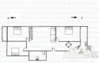 宜家小区3室2厅1卫户型图