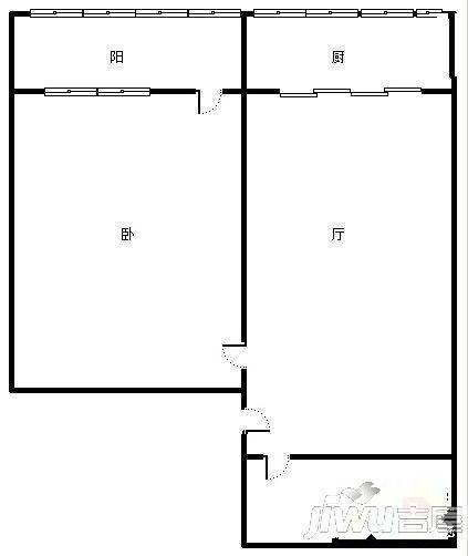 新津小区2室0厅0卫户型图