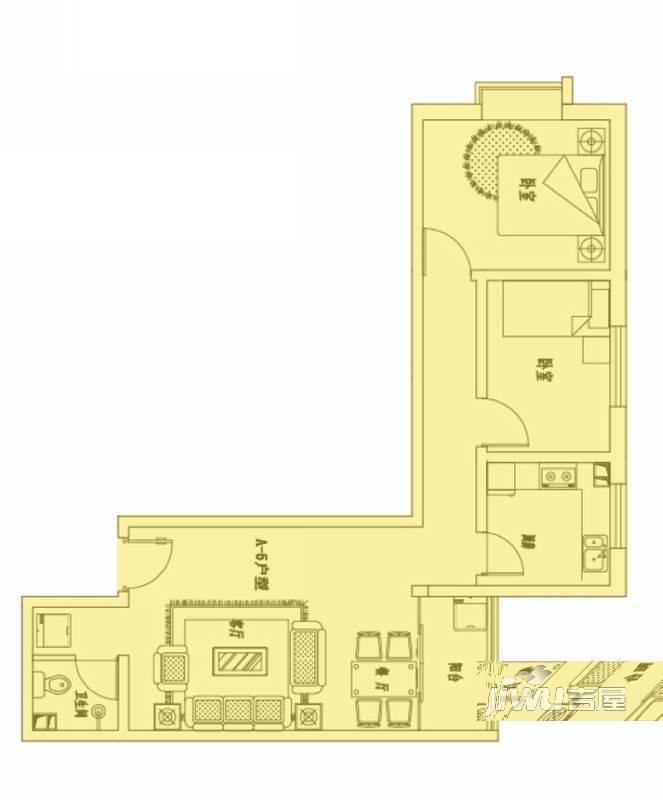 新津小区2室0厅0卫户型图