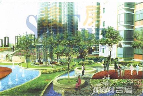兰新万国港效果图图片