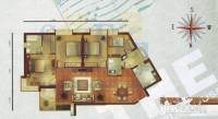 兰新万国港4室2厅2卫151.7㎡户型图