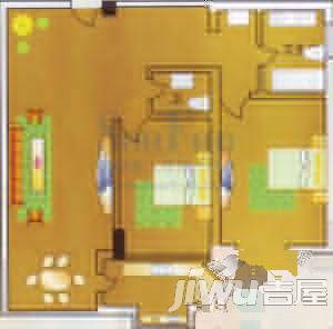 亚太大厦2室2厅2卫147.5㎡户型图