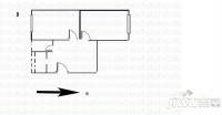 东岗安居小区2室1厅1卫63㎡户型图