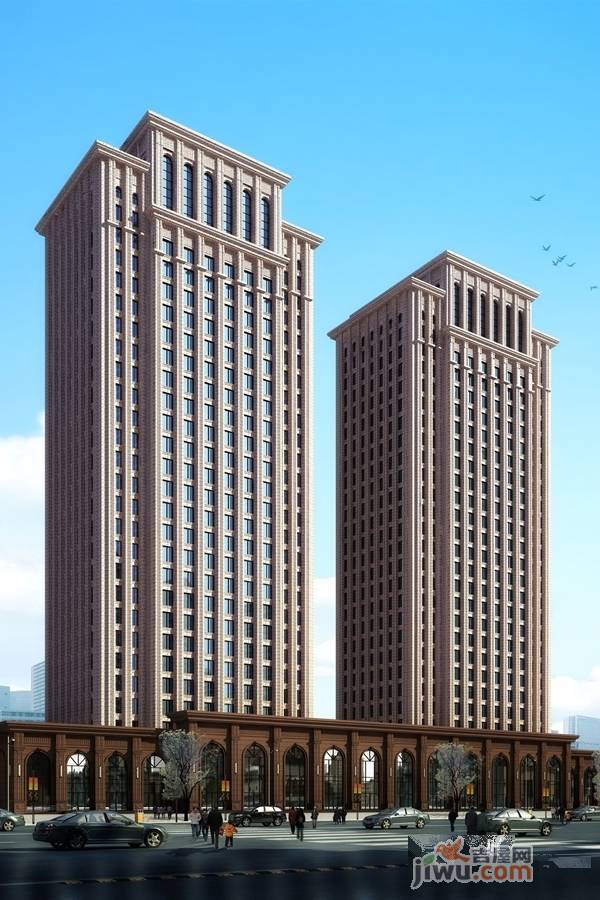 高新大厦实景图图片