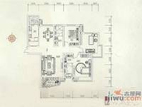 卓达亿嘉盛世春天3室2厅2卫145.9㎡户型图