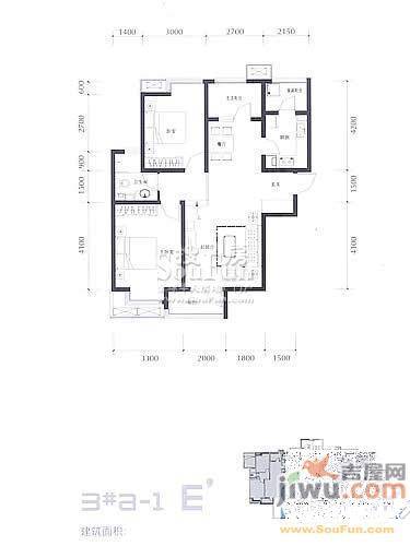 紫晶天域2室2厅0卫户型图