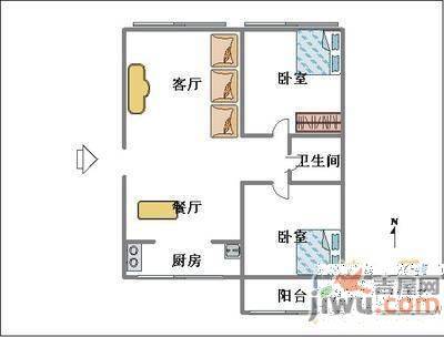 天蕴大厦2室0厅0卫户型图