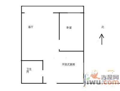 百度空间3室2厅1卫117㎡户型图