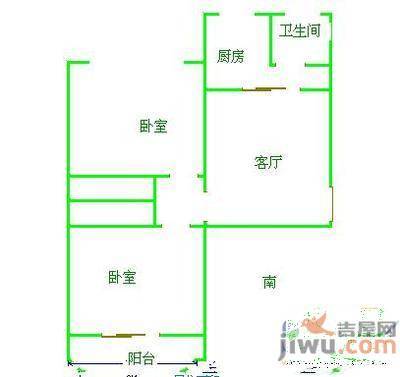 西雅小区2室0厅0卫户型图