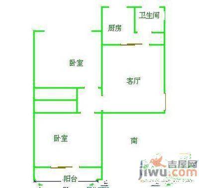 西雅小区2室0厅0卫户型图