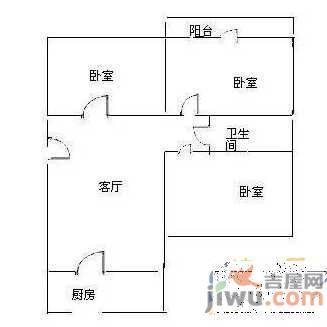 西雅小区2室0厅0卫户型图