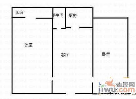 西雅小区2室0厅0卫户型图