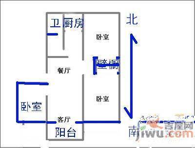 西雅小区2室0厅0卫户型图