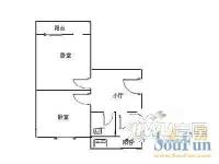 化肥厂宿舍2室0厅0卫户型图