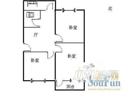 阳光商厦3室0厅0卫户型图