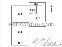 俊景家园2室0厅0卫户型图