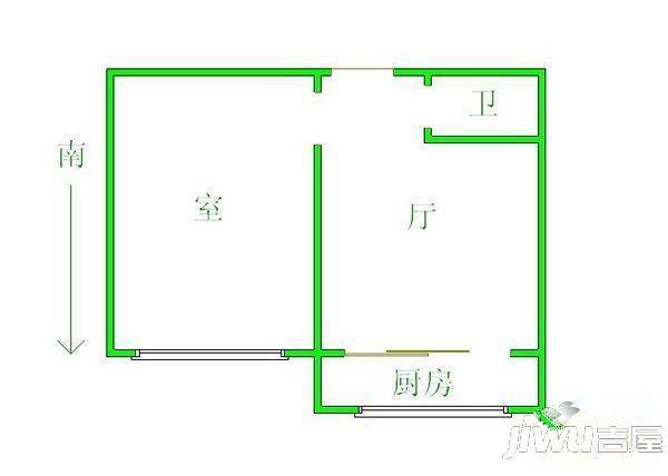 华宸怡园3室3厅2卫户型图