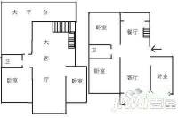 卓达别墅5室4厅3卫259㎡户型图