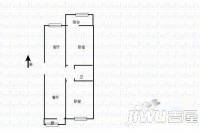 东方国际2室2厅1卫110㎡户型图