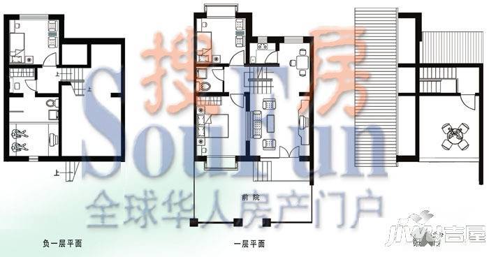 千百度澜珊3室2厅2卫85.6㎡户型图