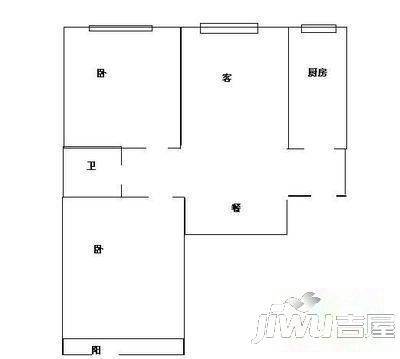 颐馨园3室3厅2卫178㎡户型图