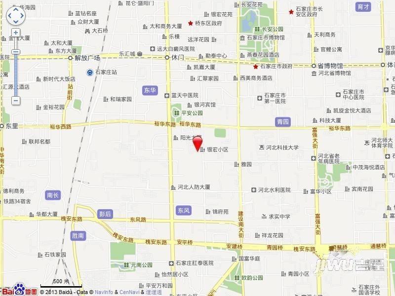 银宏小区位置交通图图片