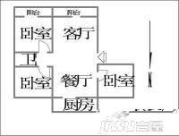 秋实花园3室0厅0卫户型图