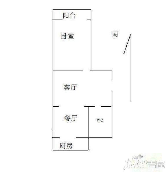 锦府苑2室0厅0卫户型图