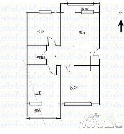 锦府苑2室0厅0卫户型图