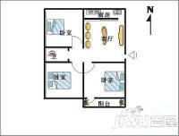 石府公寓3室2厅2卫150㎡户型图