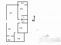 铁路工程段宿舍3室1厅1卫72㎡户型图