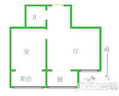 盛世华庭3室2厅2卫120㎡户型图