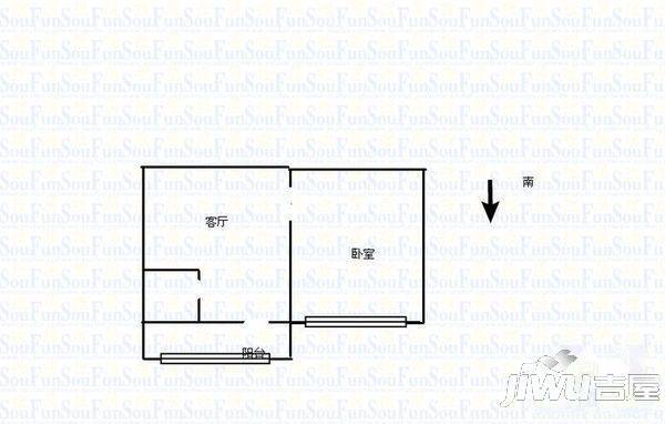 美麟花园2室0厅0卫户型图