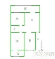 赵卜口新城3室2厅2卫143㎡户型图