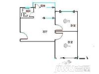 经编厂宿舍2室2厅1卫户型图