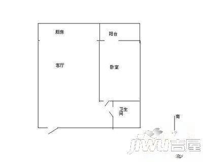 依山花园3室2厅2卫136㎡户型图