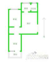 车管所宿舍2室1厅1卫72㎡户型图