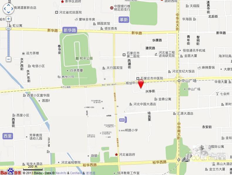 中华商务中心位置交通图图片