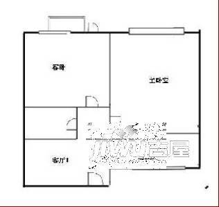 朝阳阁3室1厅2卫户型图