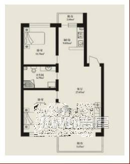 奥林水岸4室2厅3卫179.8㎡户型图