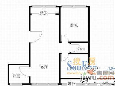 德泽苑3室2厅2卫户型图