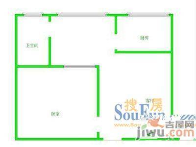 德泽苑3室2厅2卫户型图