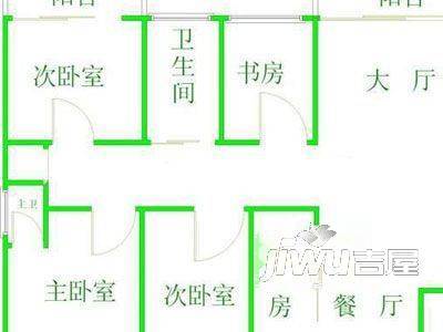 世禾新村2室1厅2卫户型图